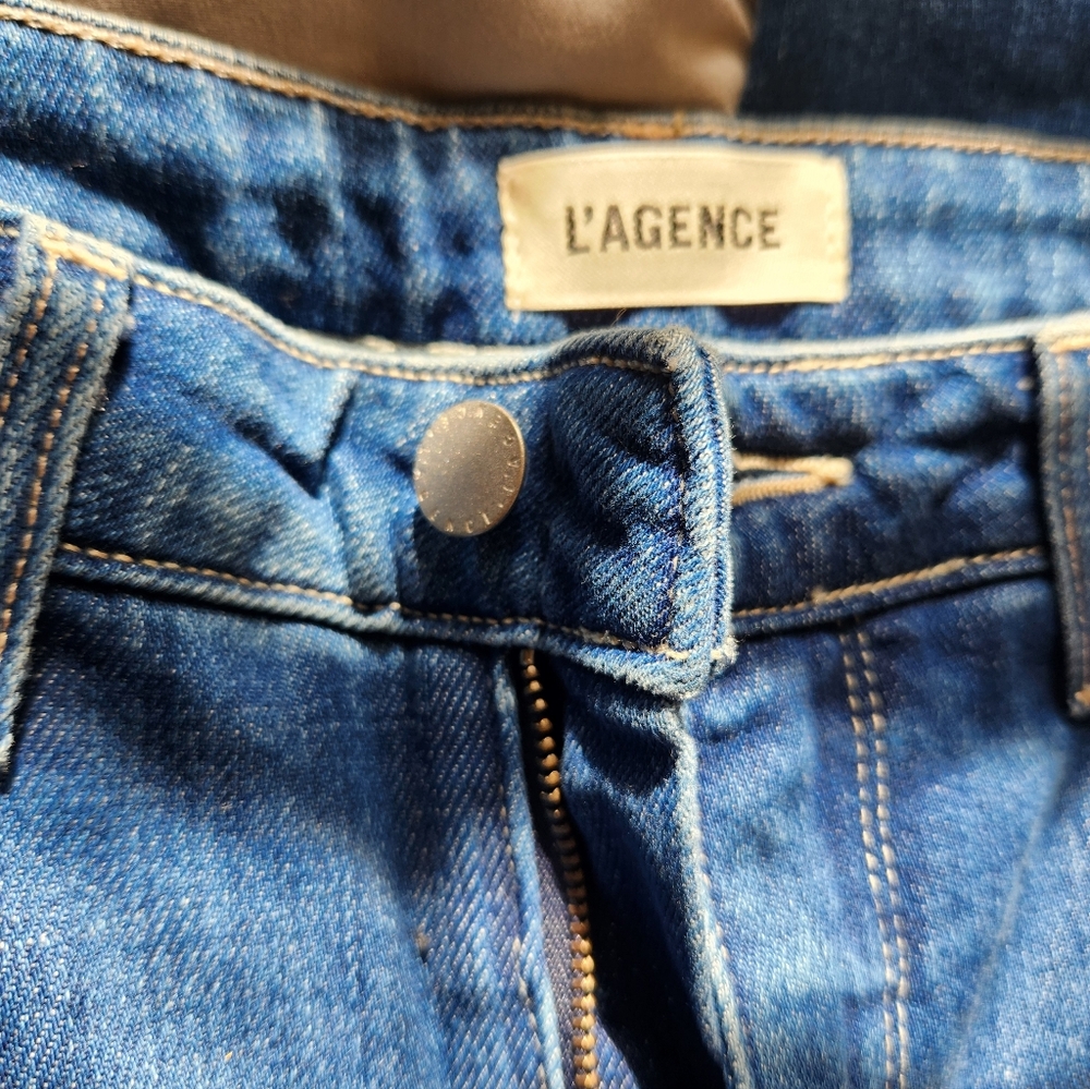 L'Agence Scottie Wide Leg Jean Apollo Size 27 NWOT - Picture 4 of 9